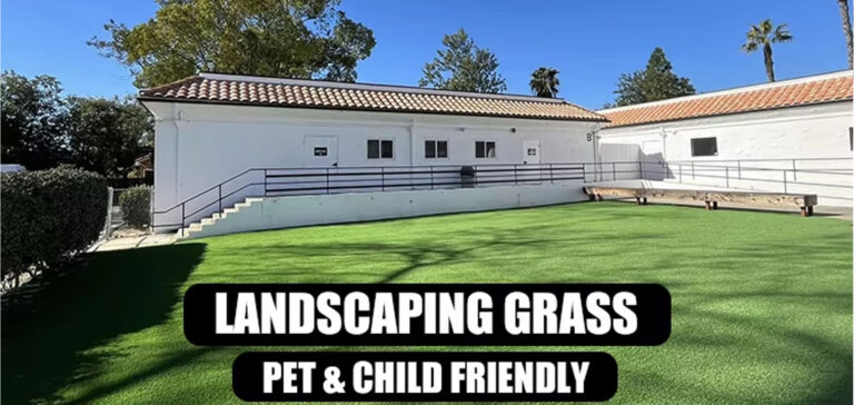 jardines con cesped artificial